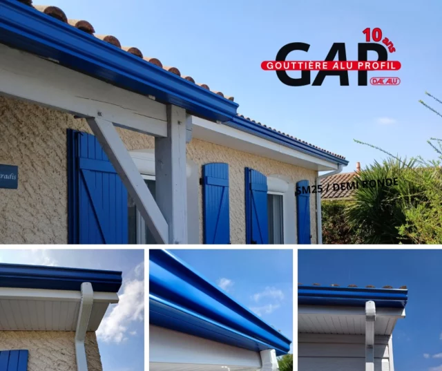 Une couleur pas comme les autres ! 🤩

Avec près de 24 coloris vous pouvez adapter vos gouttières à vos menuiseries. 
Sur ces photos, vous remarquerez la merveilleuse gouttière en aluminium bleu gentiane qui souligne les volets de même couleur. 
Démarquez vous avec des couleurs flashy qui raviront votre maison. 

Pour plus d'informations contactez nous au 05.49.39.08.84 ou sur dalalu.gap@gmail.com 

Demandez nous l'alu 🌙👨‍🚀